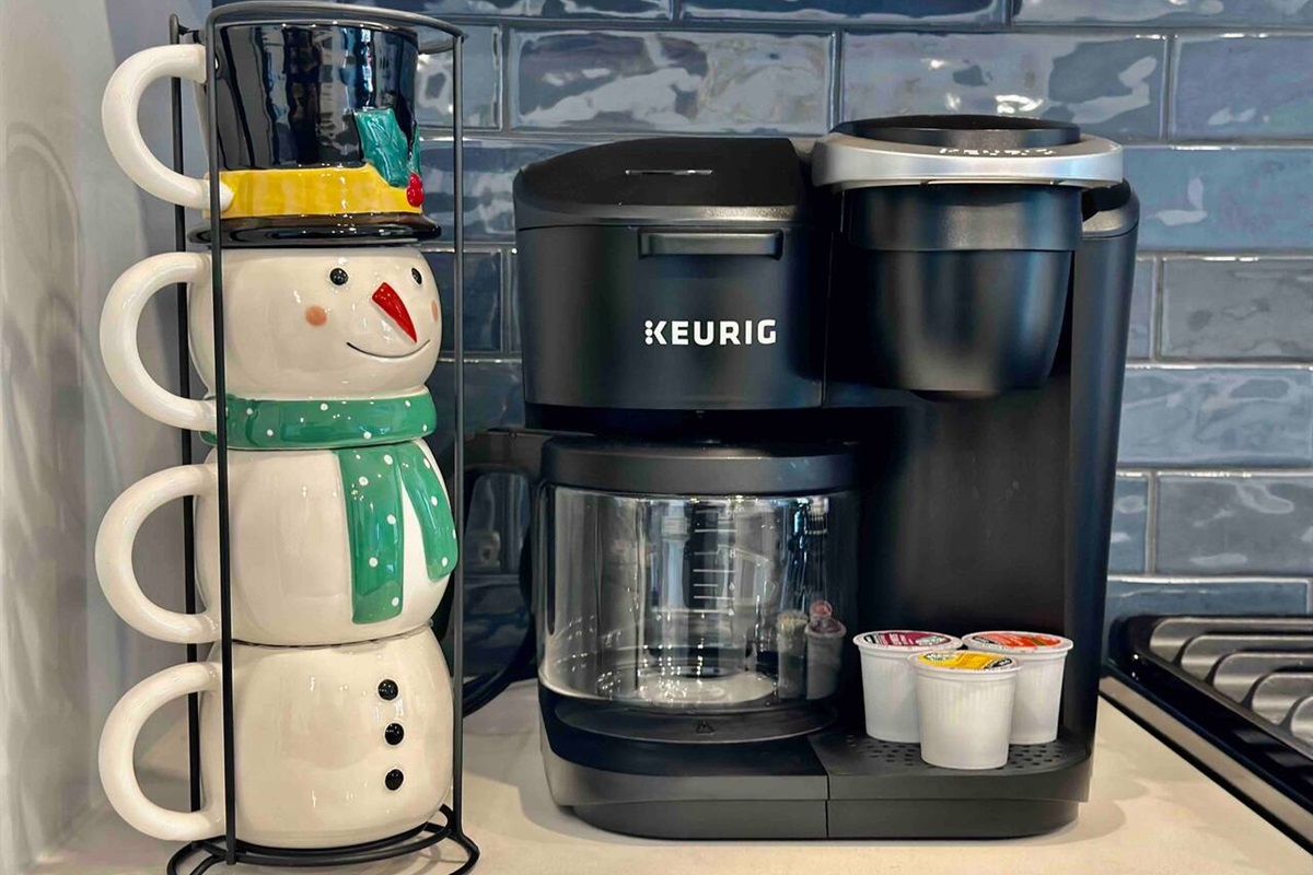 A kitchen essenial: the coffee machine!