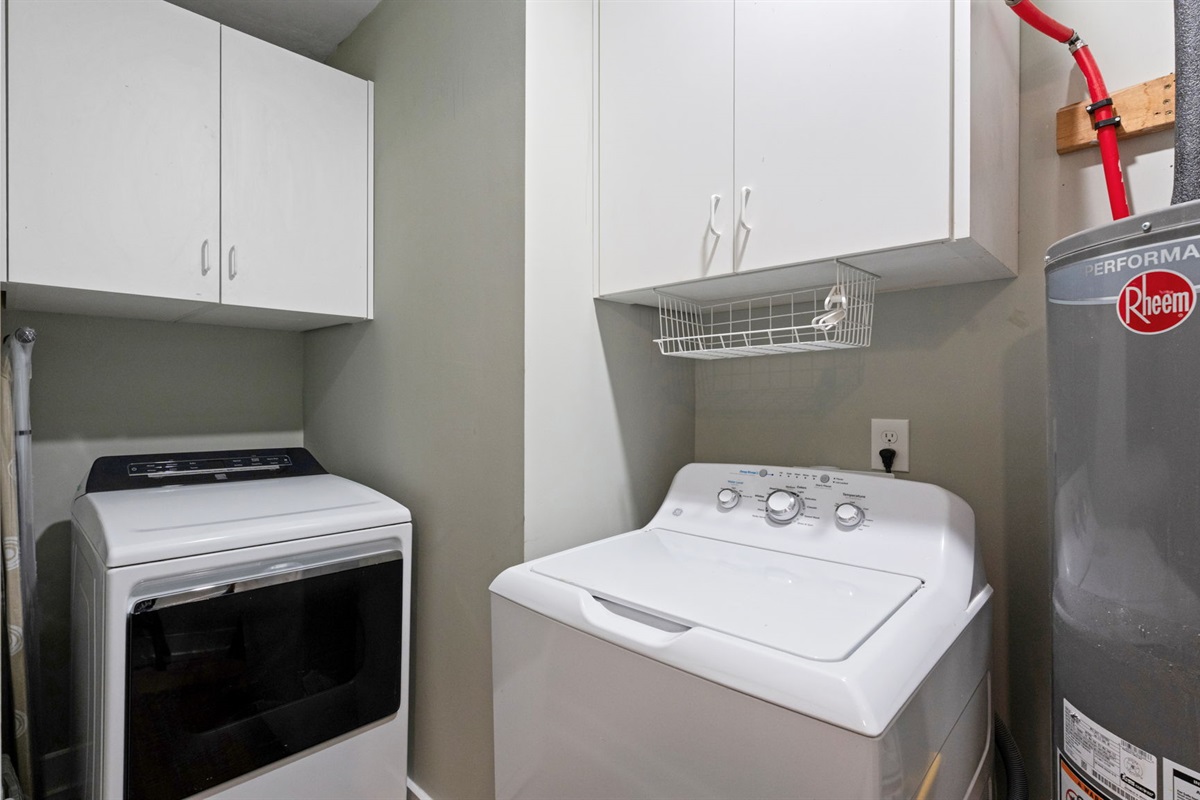 Laundry Room with Washer and Dryer