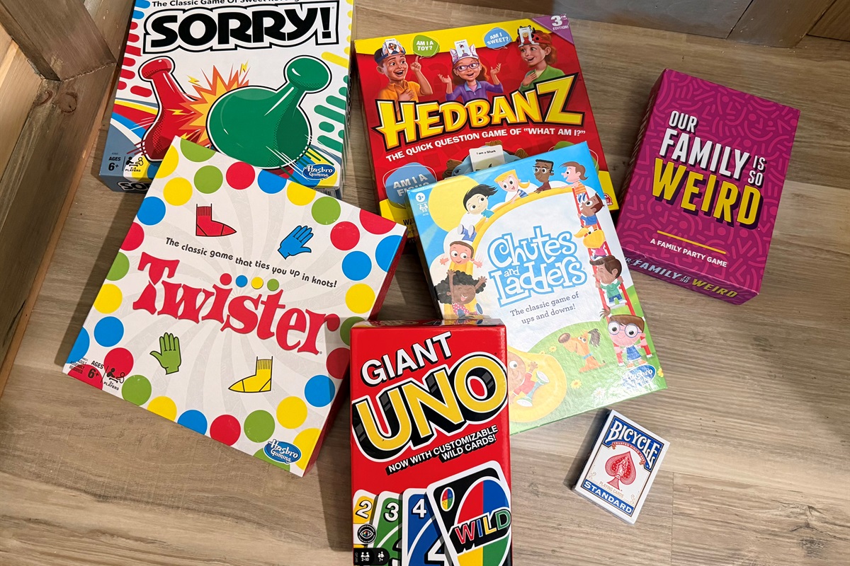 Some games for family fun