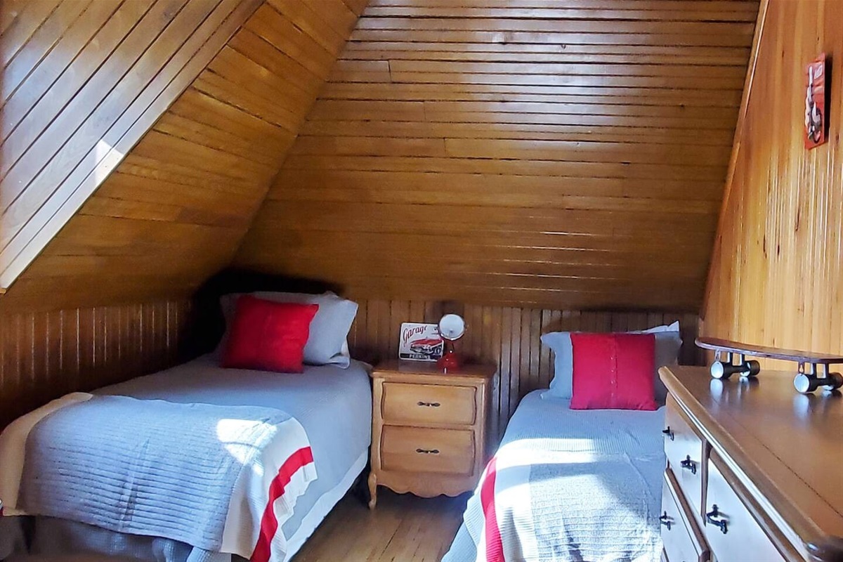Chambre avec 2 lits simples 