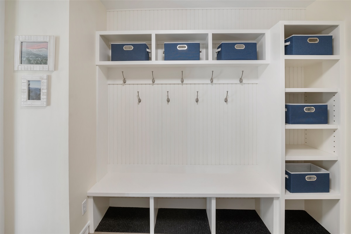 Mudroom Storage Cubbies