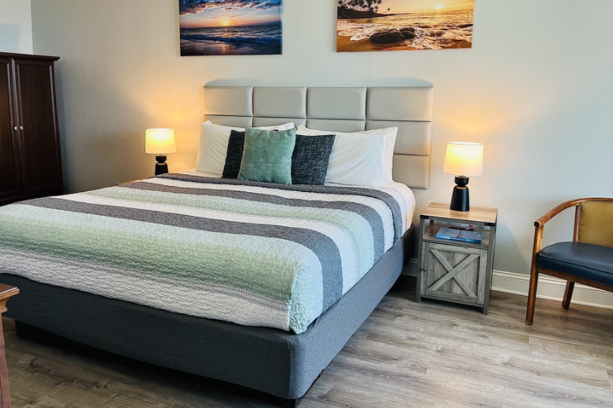 Wake up to the smell of sea breeze and warm of sunshine