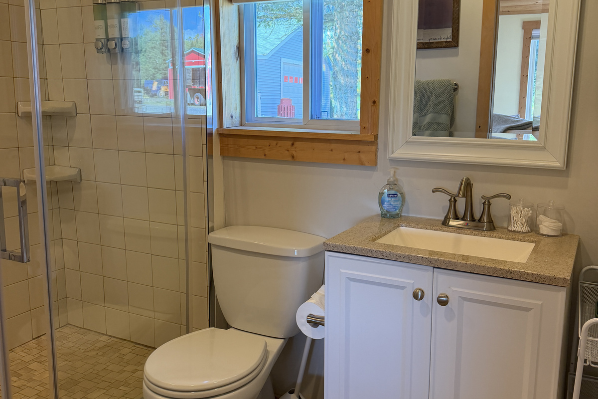 Bathroom with shower