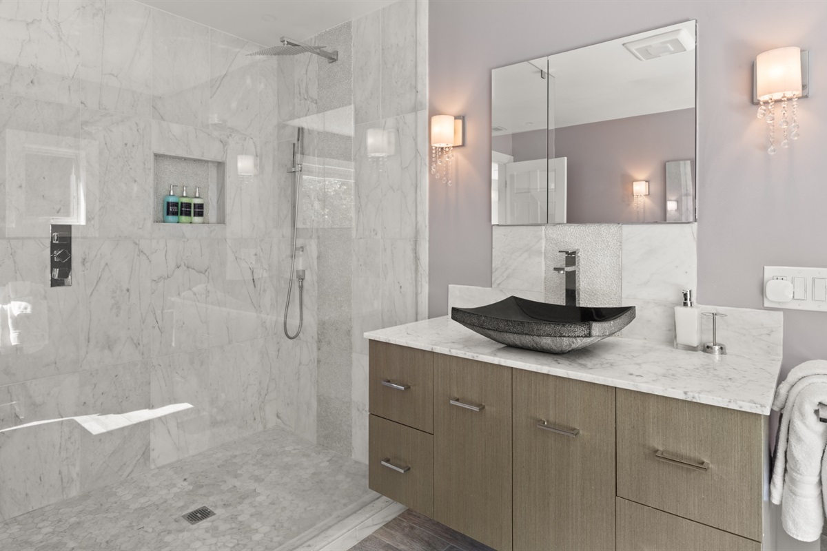 Modern bathrooms