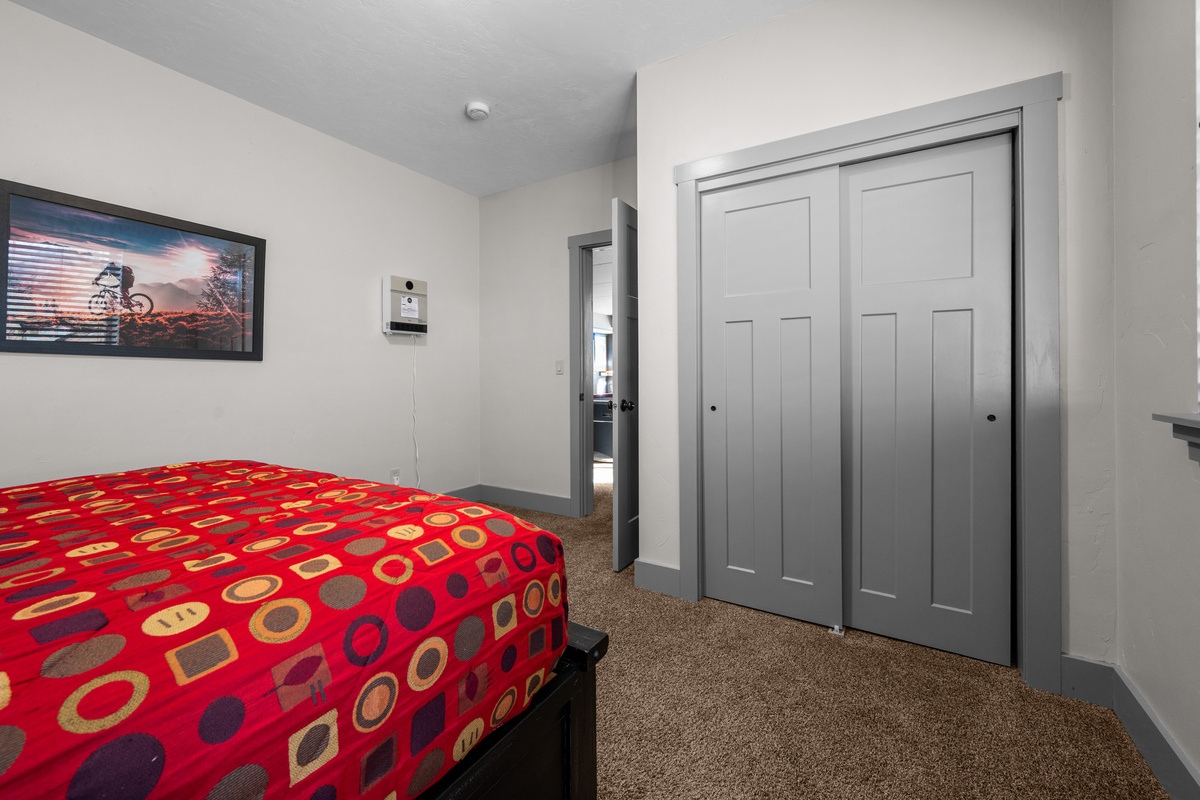 There's plenty of storage for your personal items.