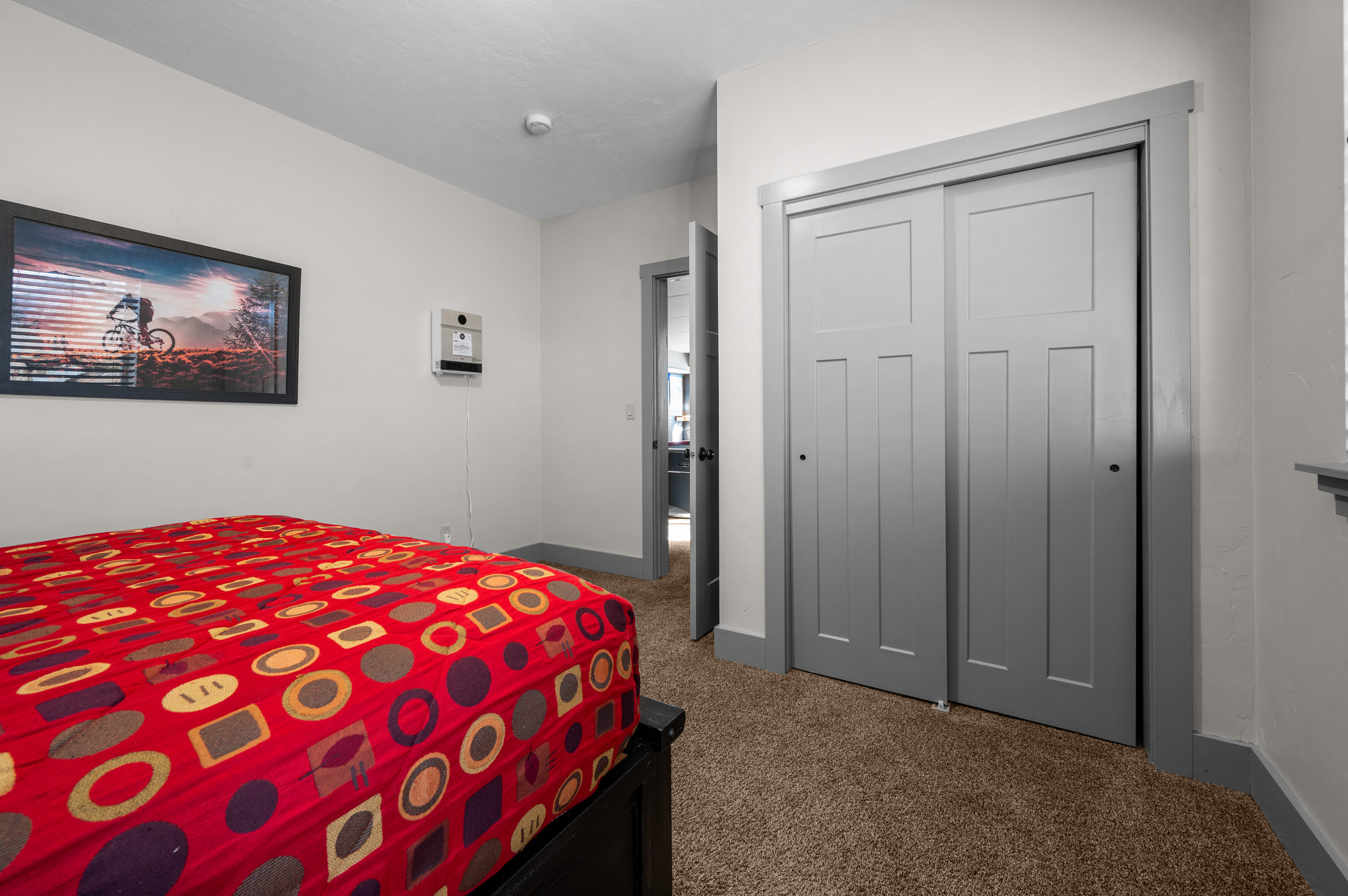 There's plenty of storage for your personal items.