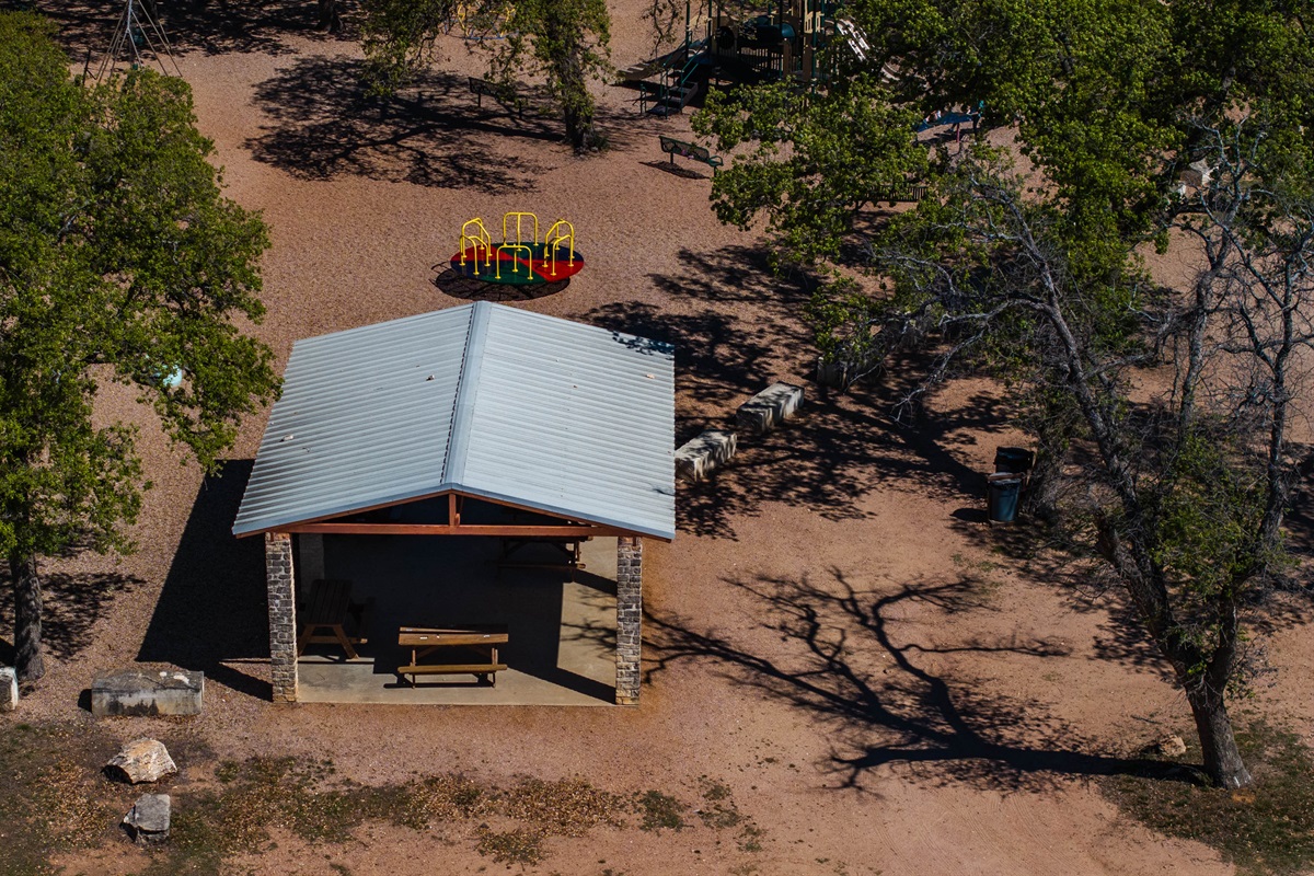 Grab some shade or enjoy snacks at Point Ventures Playground. Catch some shade or eat some snacks at Point Ventures playground 