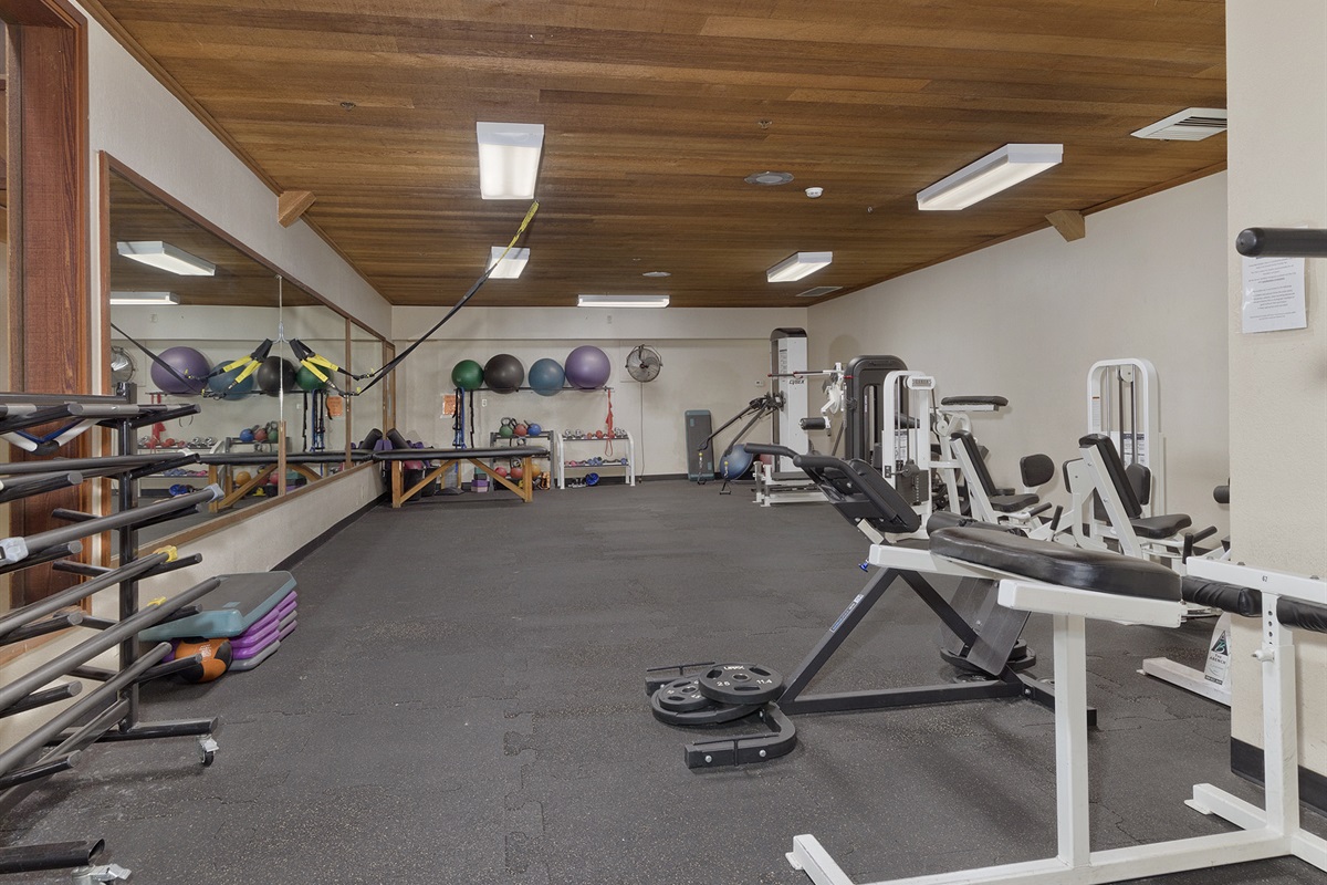Optional Addon: Snowcreek Athletic Club Passes including Large Gym with a Ton of Equipment