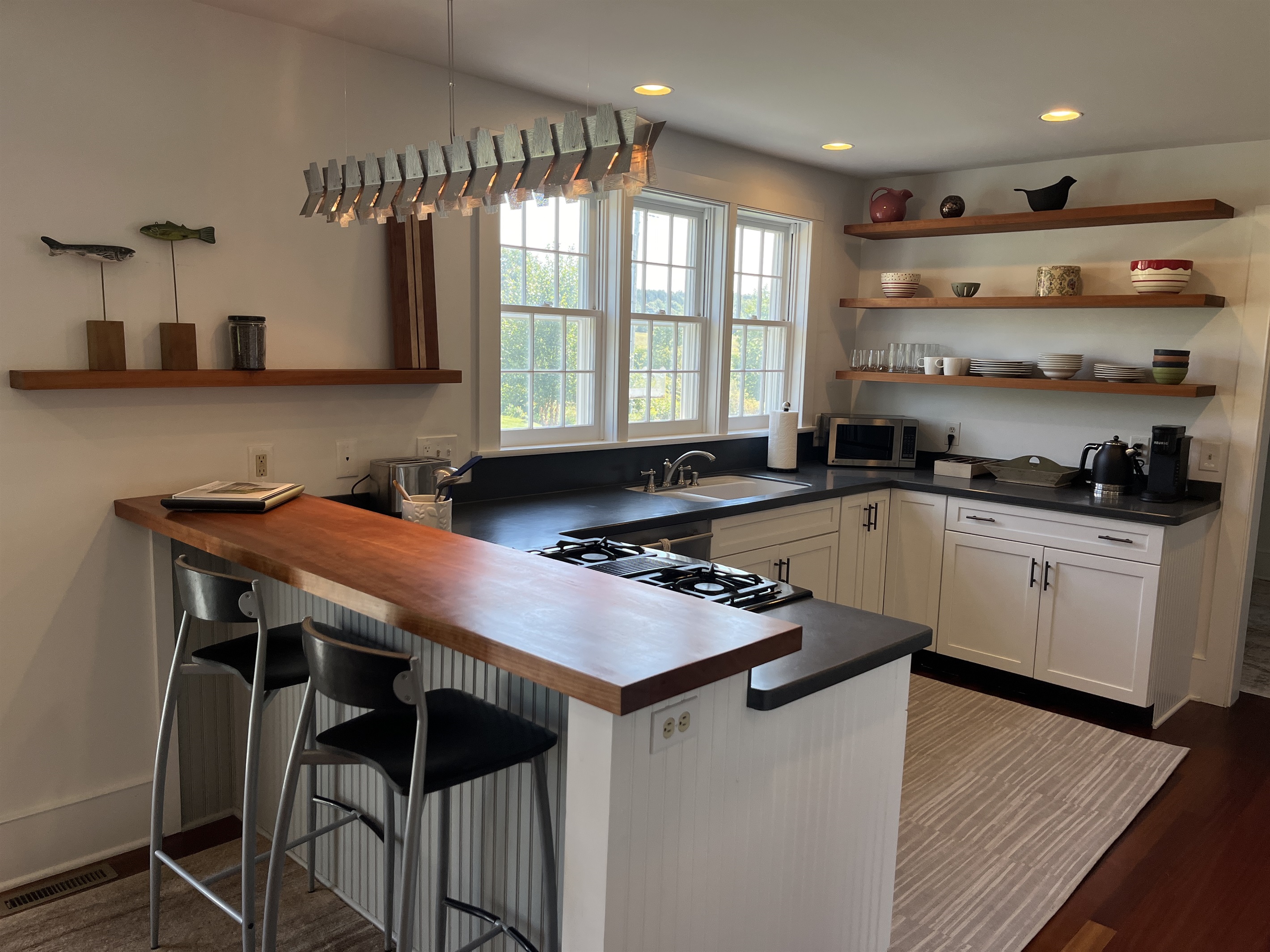 Custom built kitchen by your host