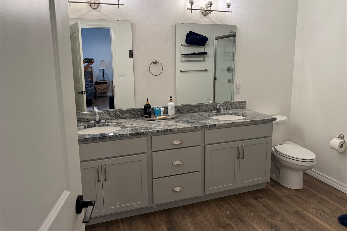 Master bathroom