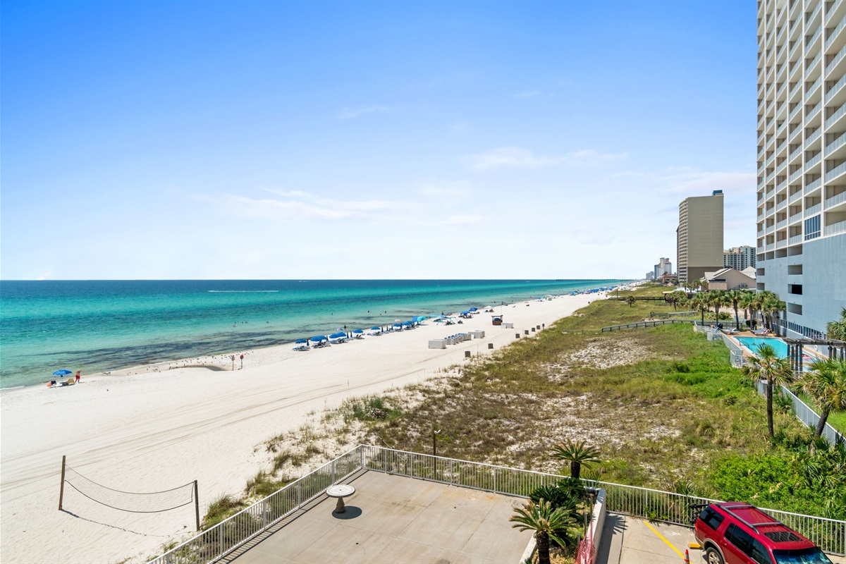 View from outside of Door In Breezeway