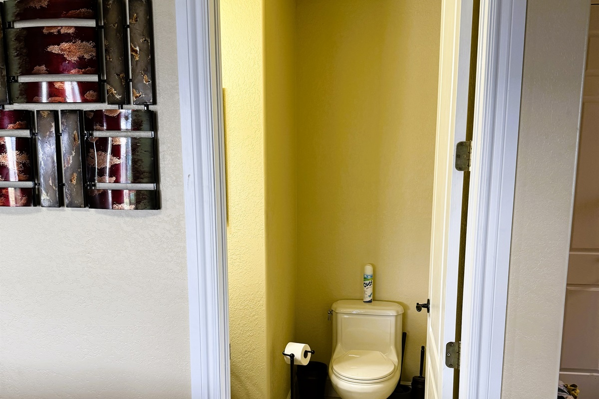 Downstairs Hall Half Bathroom