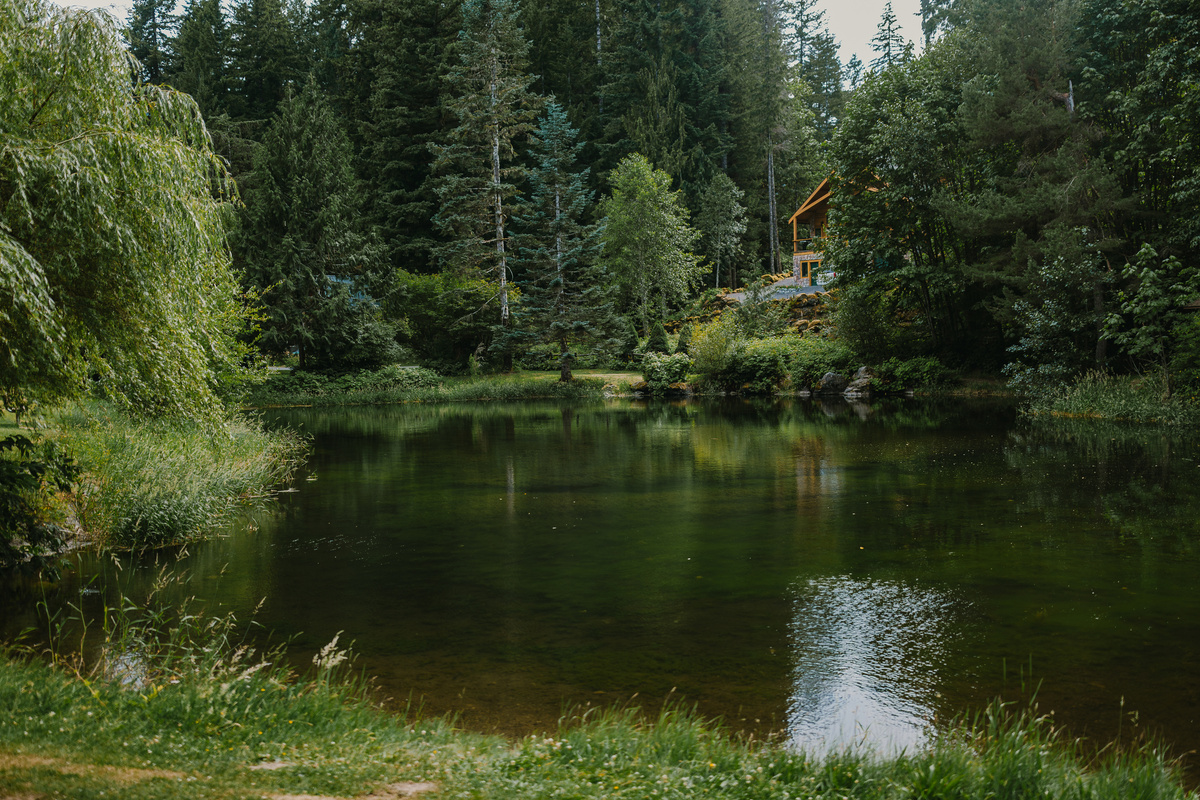 Enjoy fishing right by the house