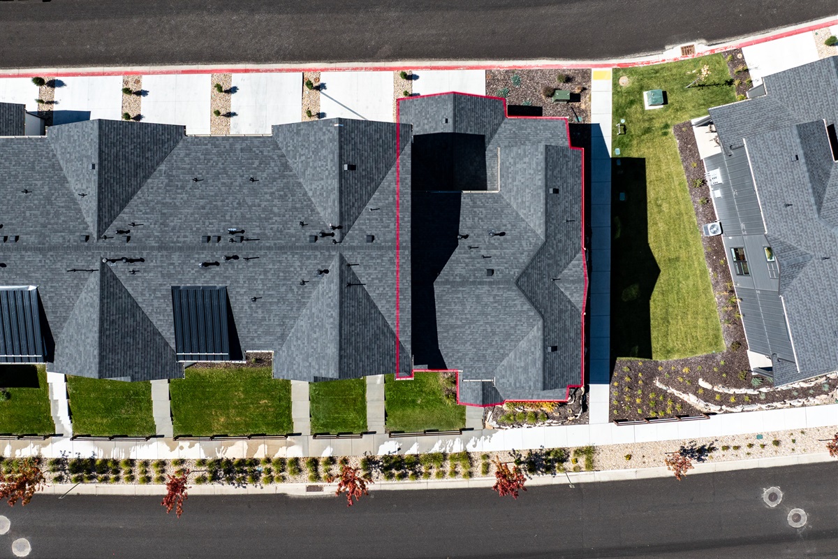 Overhead view.