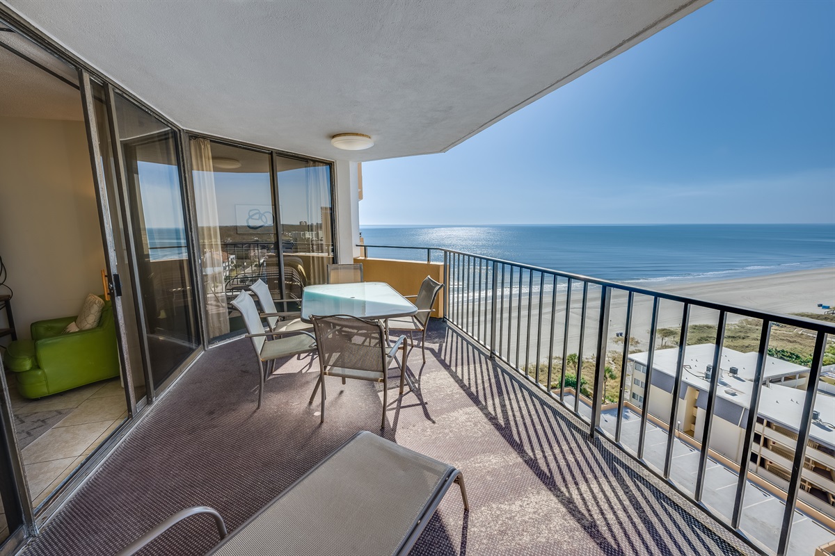 Breathtaking Views from Balcony!