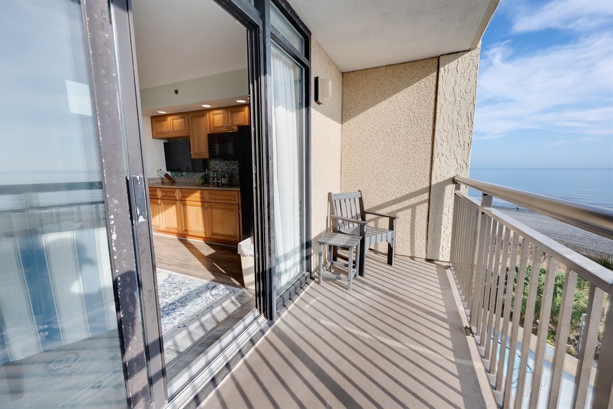 Amazing View from the Balcony!