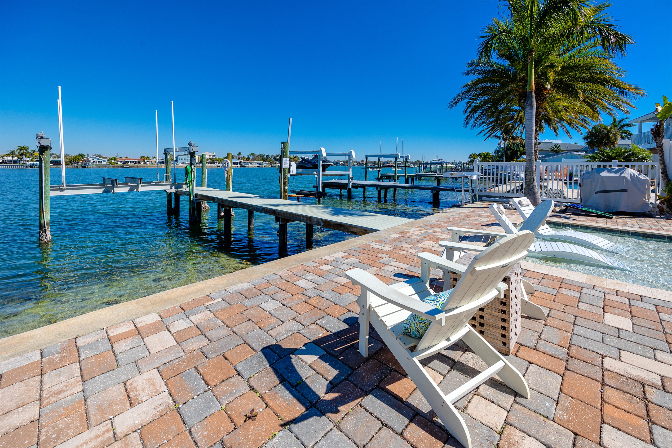 Waterfront Lounging!