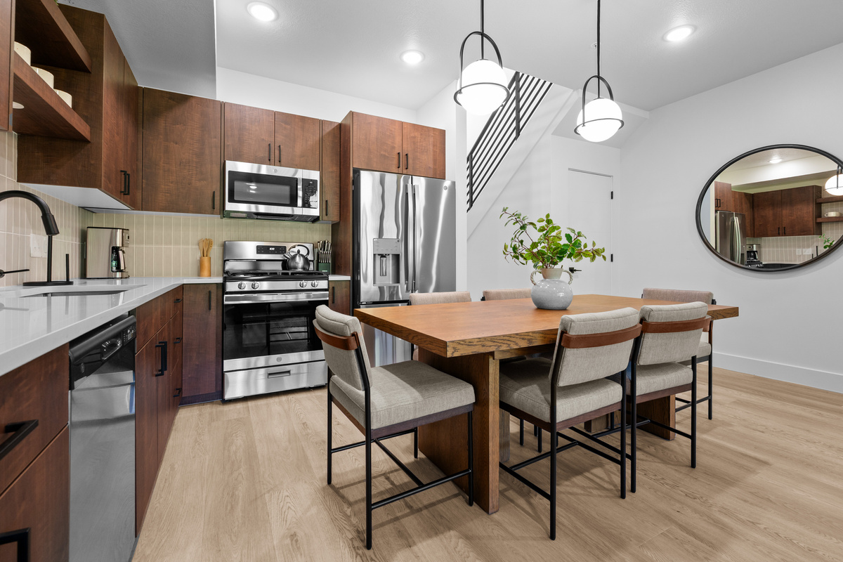 Thoughtfully designed space with room for everyone to connect.