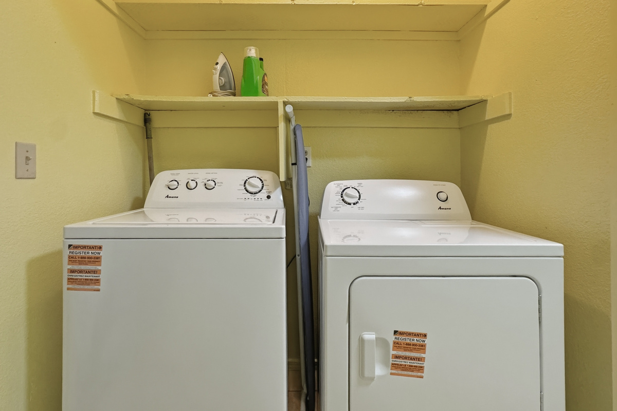 Hallway Laundry