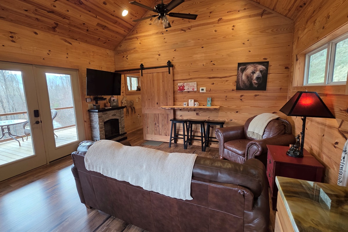 Large comfy furniture for relaxing