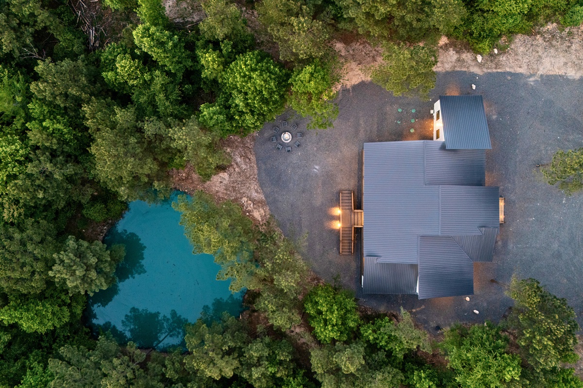 Surrounded by towering trees and peaceful scenery, Bayou Belle feels like a hidden retreat designed for slowing down, reconnecting, and making lasting memories together.