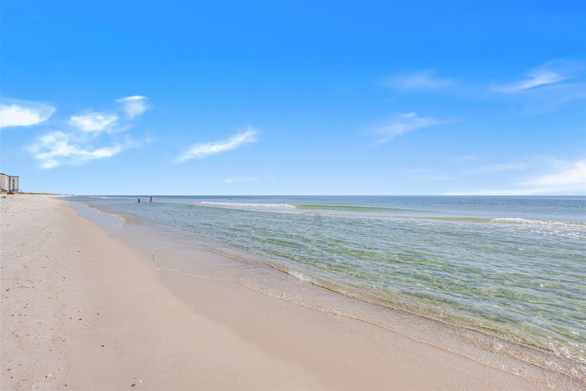 Sparkling Gulf Water