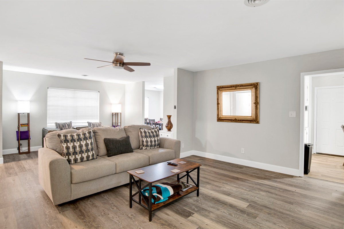 Spacious Living area