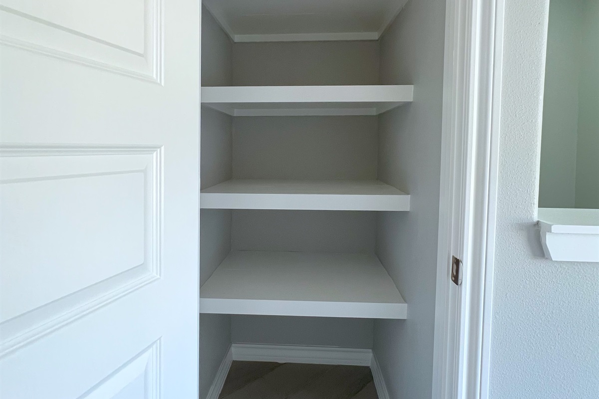 Upstairs Hallway Closet