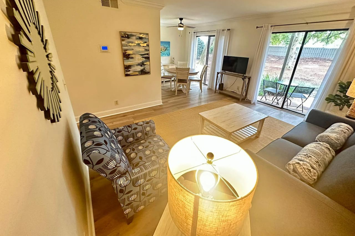 Bright open living area