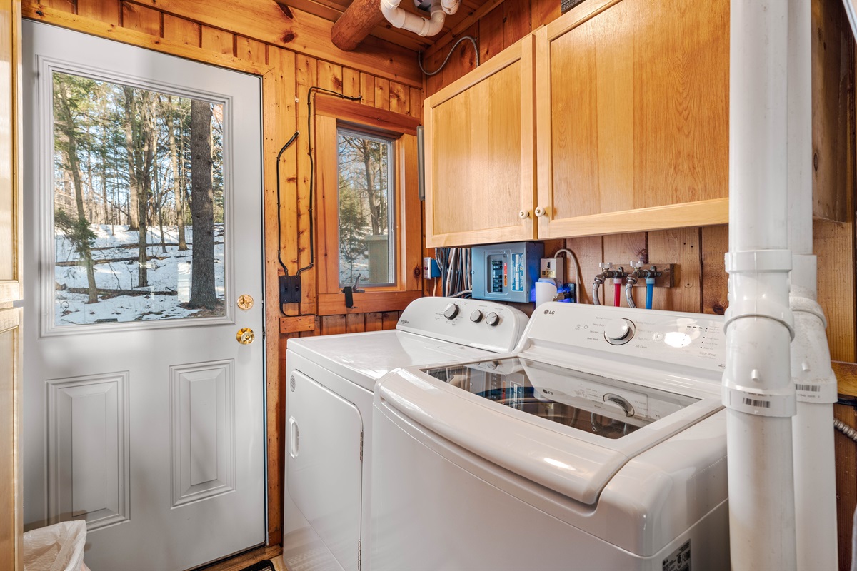 Stay on top of your laundry with the onsite washer and dryer with detergent and stain removers. 
