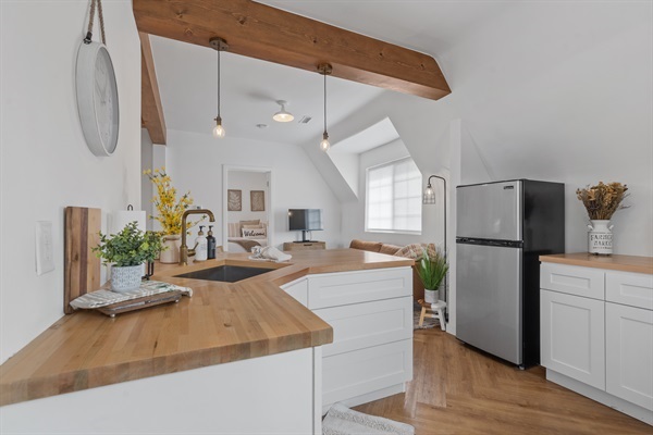 Upstairs Loft kitchen