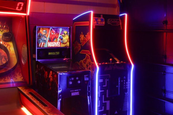 Marvel Pinball and PacMan Galaga