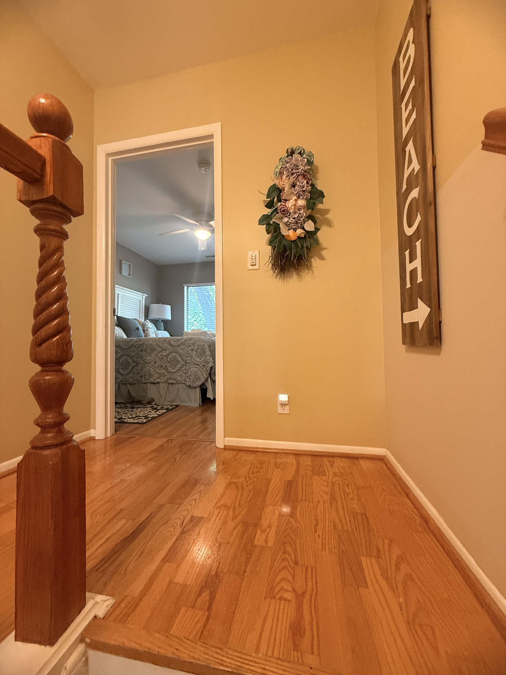 Upstairs hallway