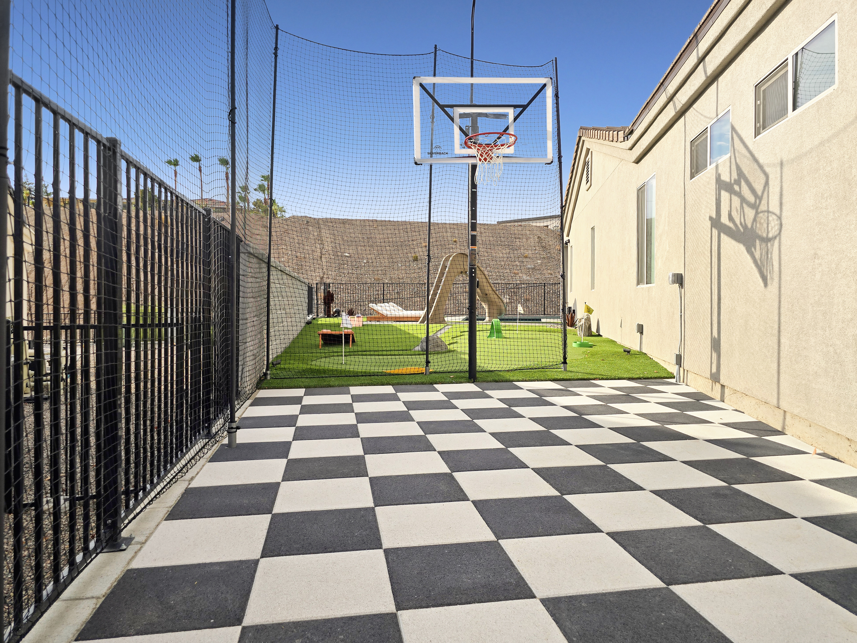 New basketball area just added!