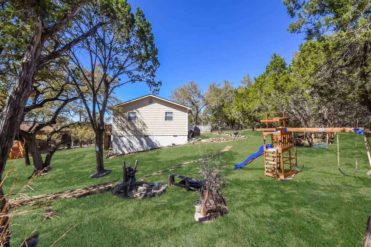 Backyard fun for the children