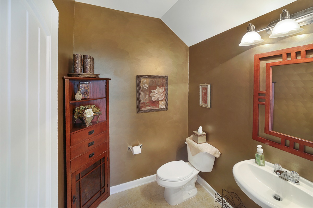 Half Bath- Downstairs