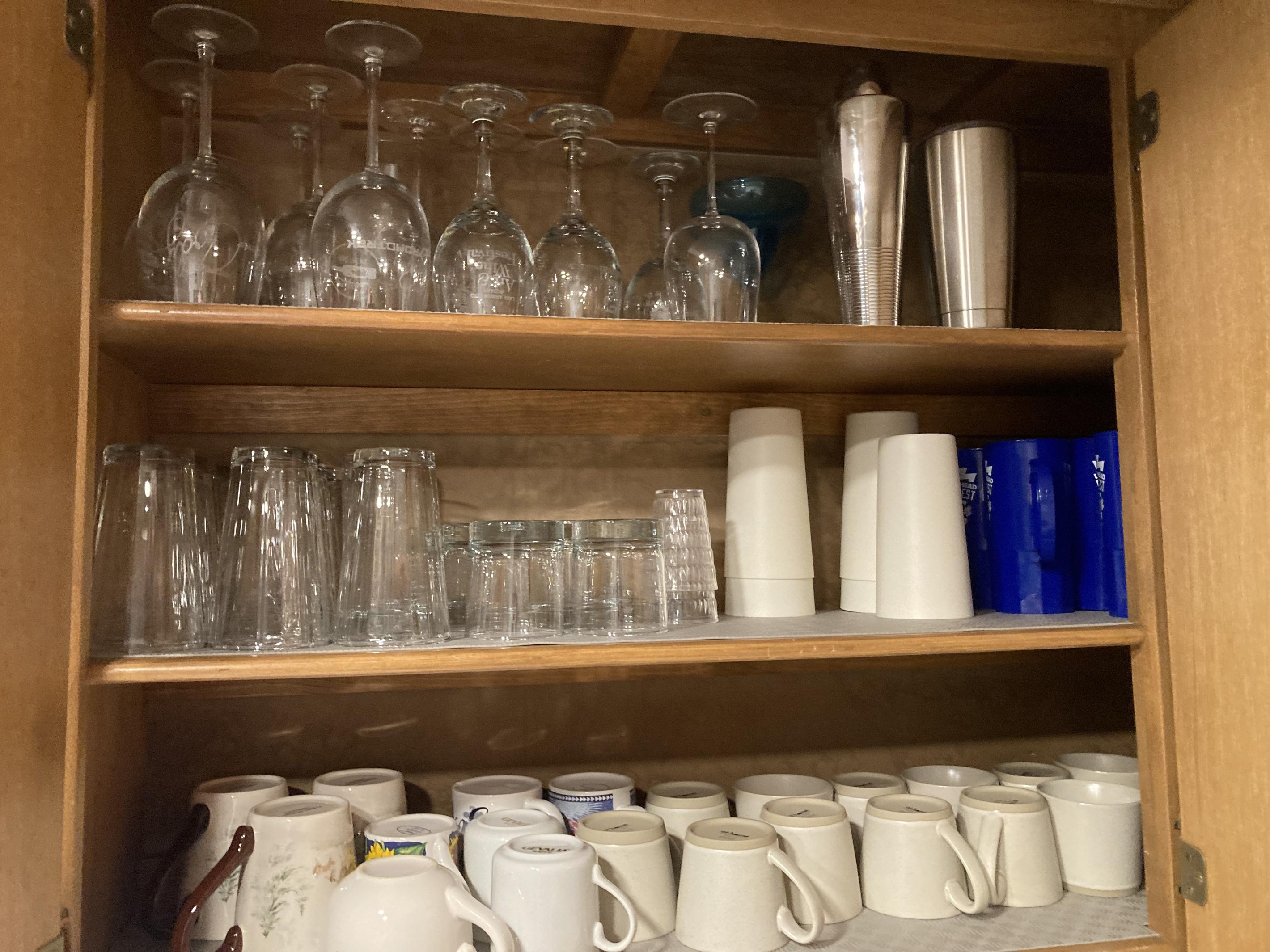 Glasses and cups