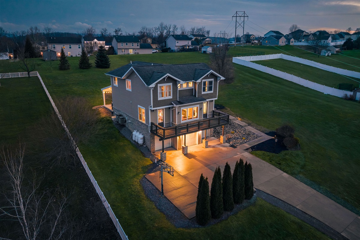 Spacious home on a large lot with outdoor living areas, privacy, and room to spread out.