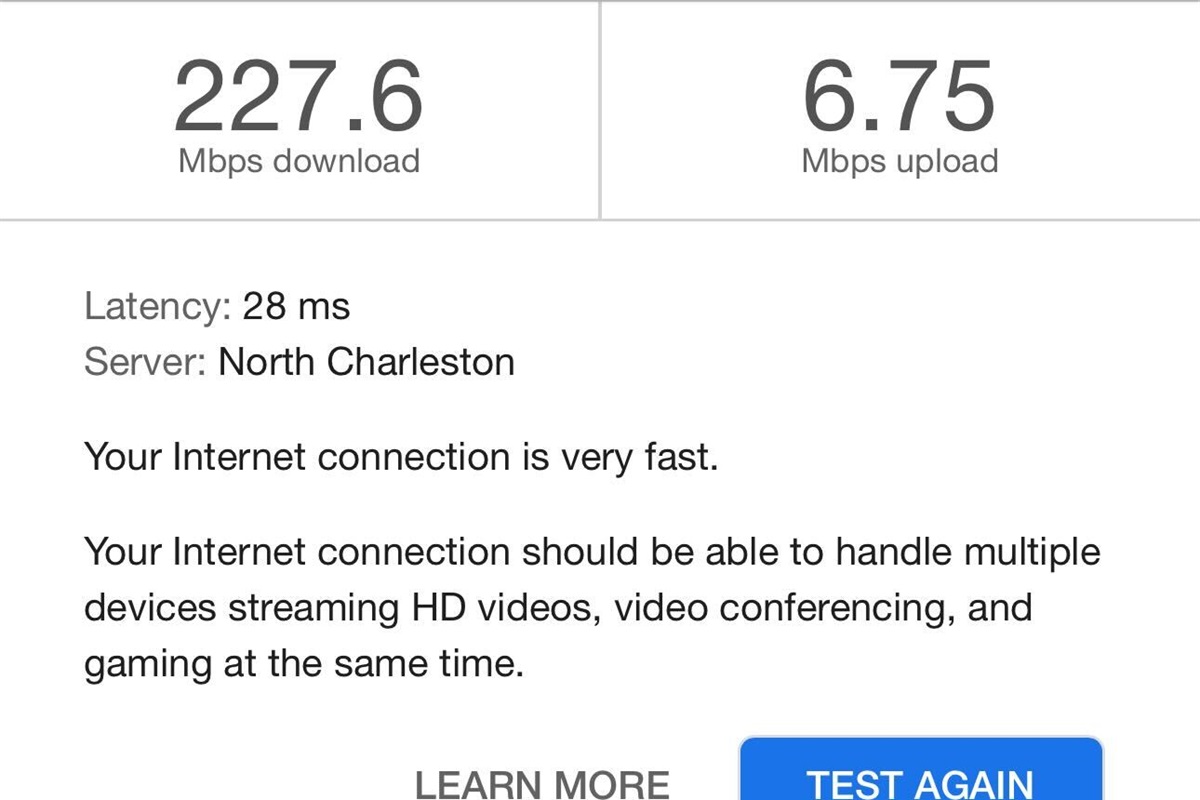 Internet Speed Test
