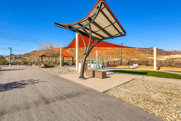 Terraza Park across the street with biking and walking trails.