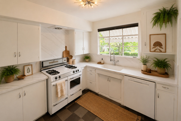 Fully appointed kitchen