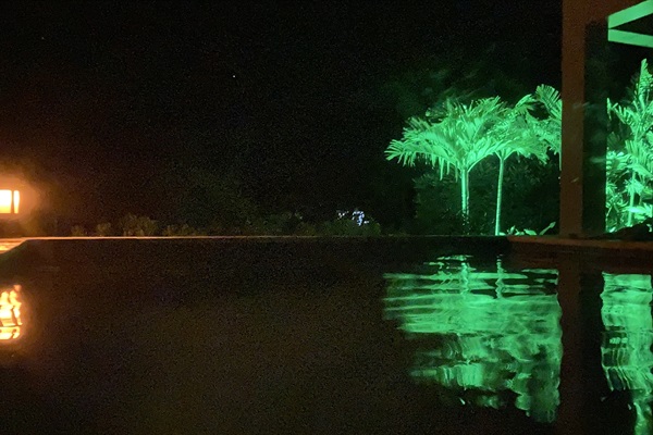 In the nighttime