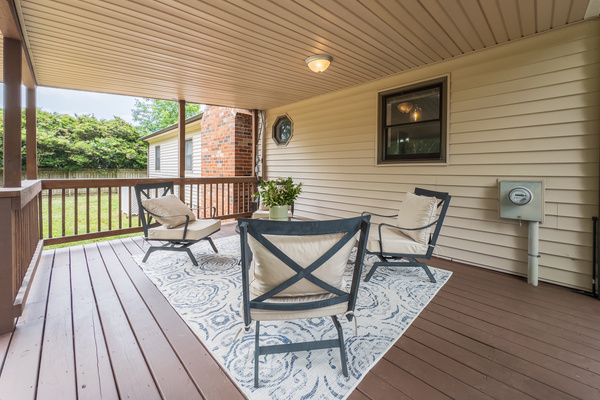 Extended outdoor living space