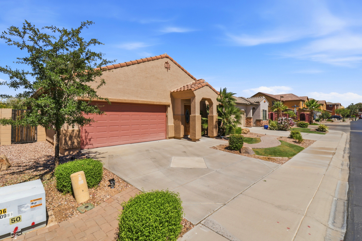 Driveway parking for up to 2 cars with easy access to the front entrance.
