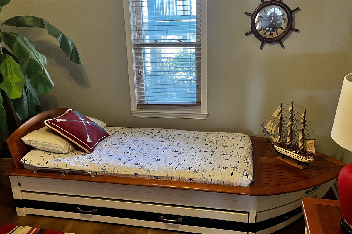 First floor bedroom, single bed