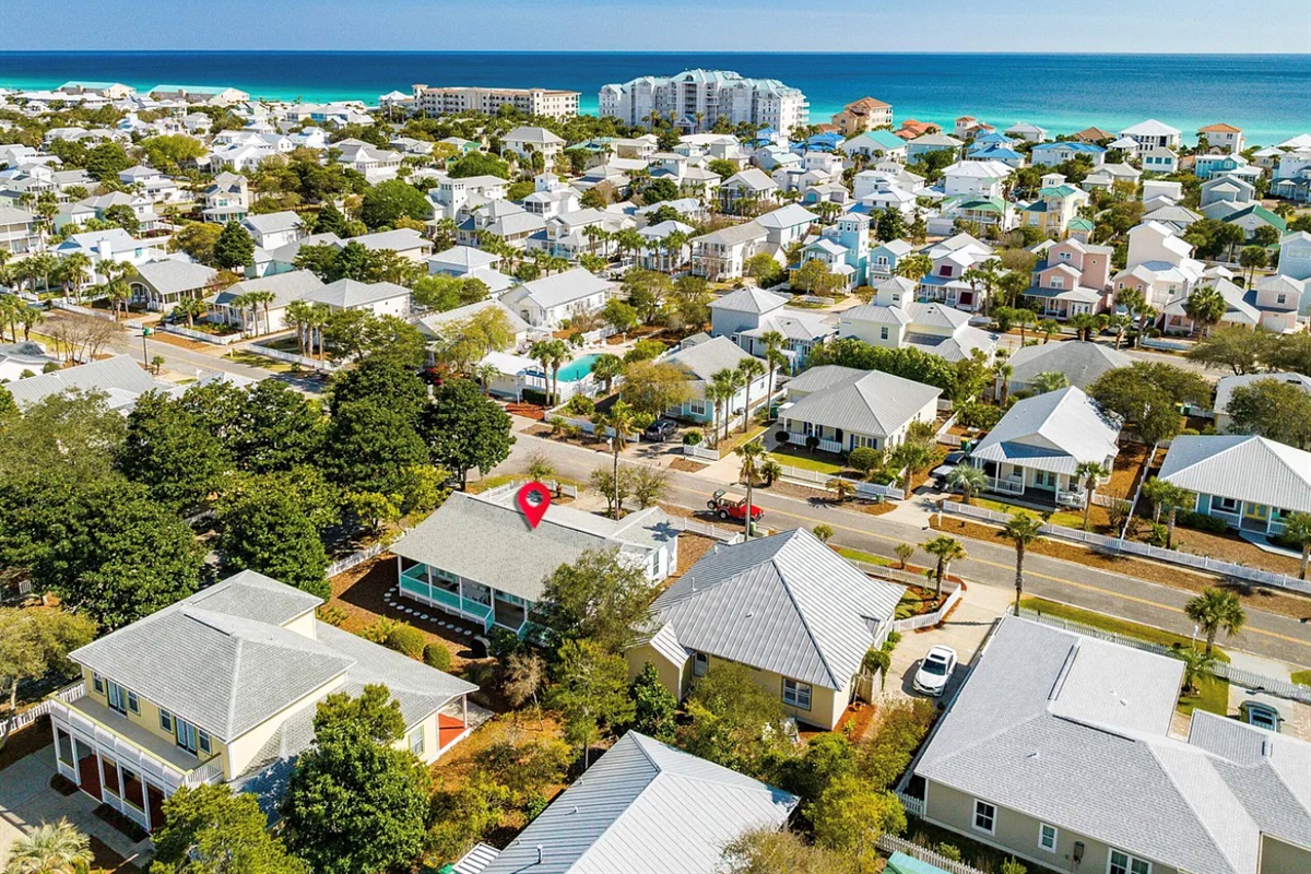 Pool across the street
