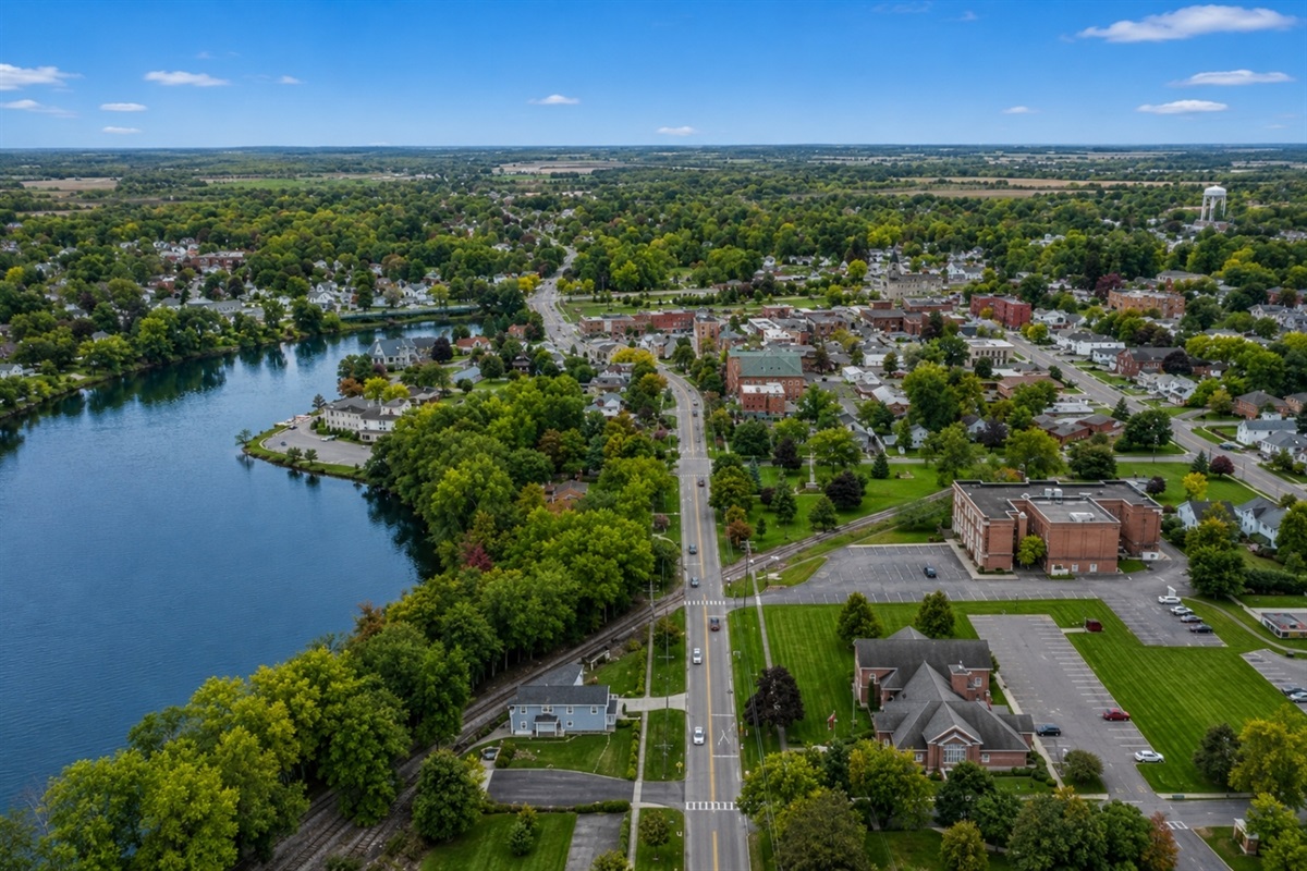 Arial view of the breathtaking community 