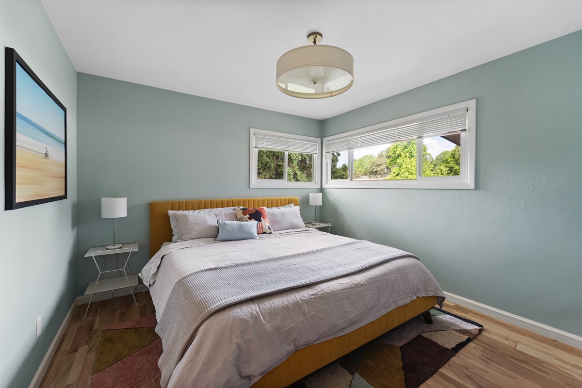 King Bedroom #1, main floor. 