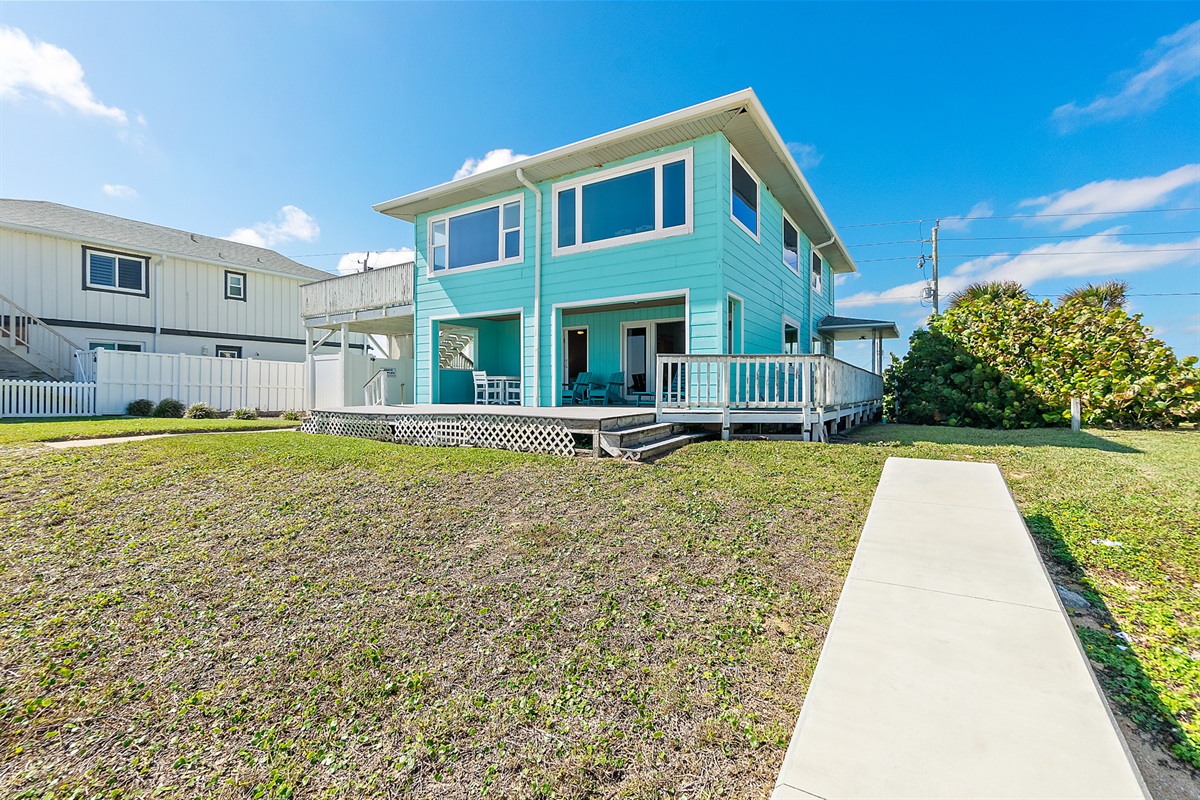 Beach house exterior – your coastal getaway