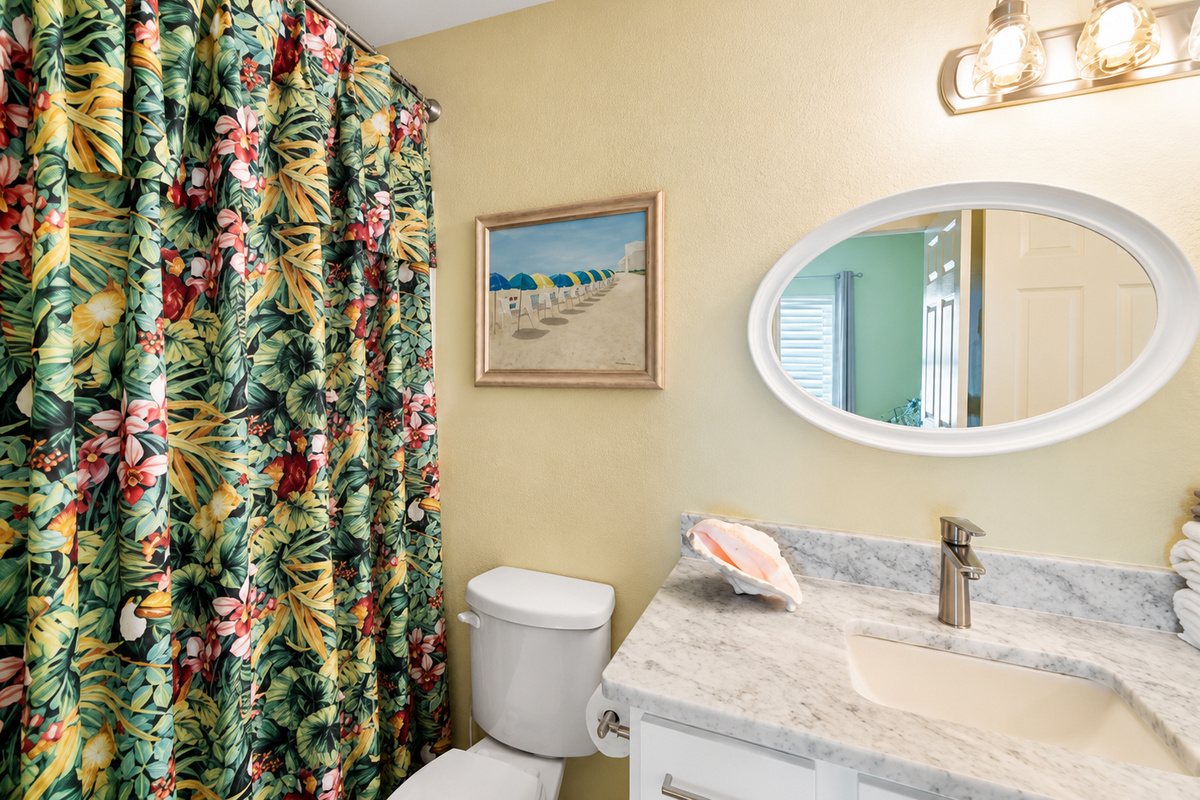 We have a tub/shower combo...